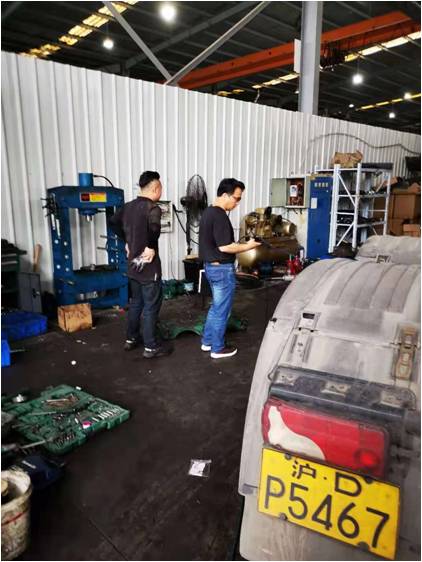 區道運中心開展機動車維修企業備案核查